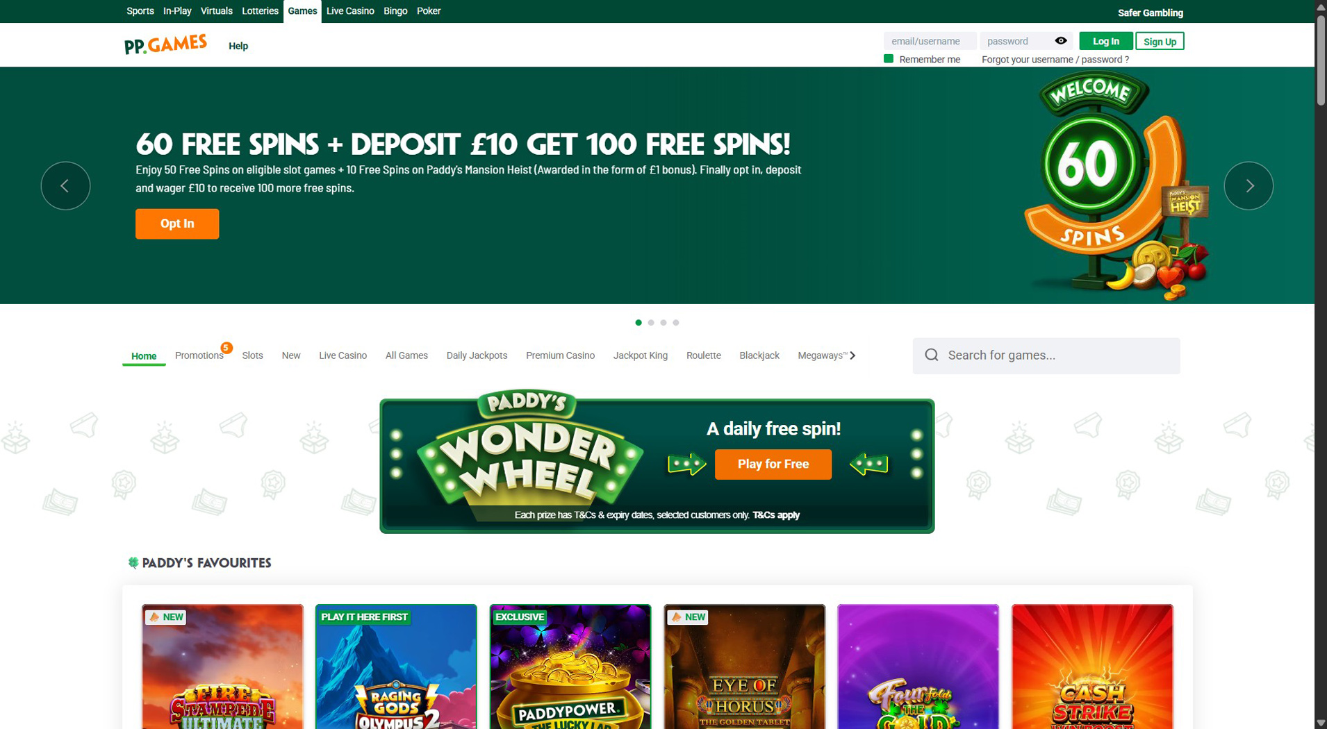 10. Paddy Power Games - Reliable Minify Casino Pick